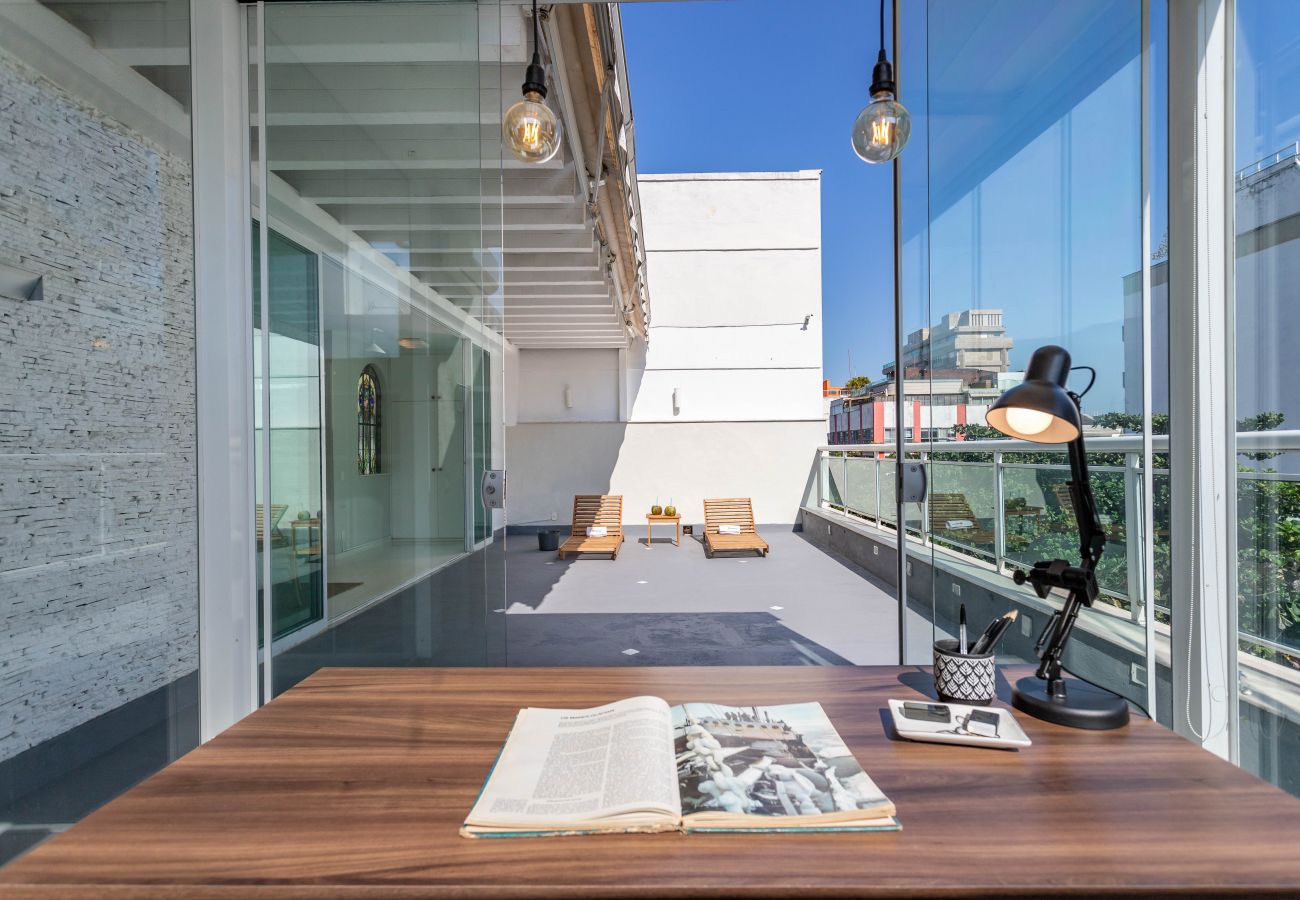 Apartamento em Rio de Janeiro - Cobertura a 3 minutos da praia de Ipanema | JAC1