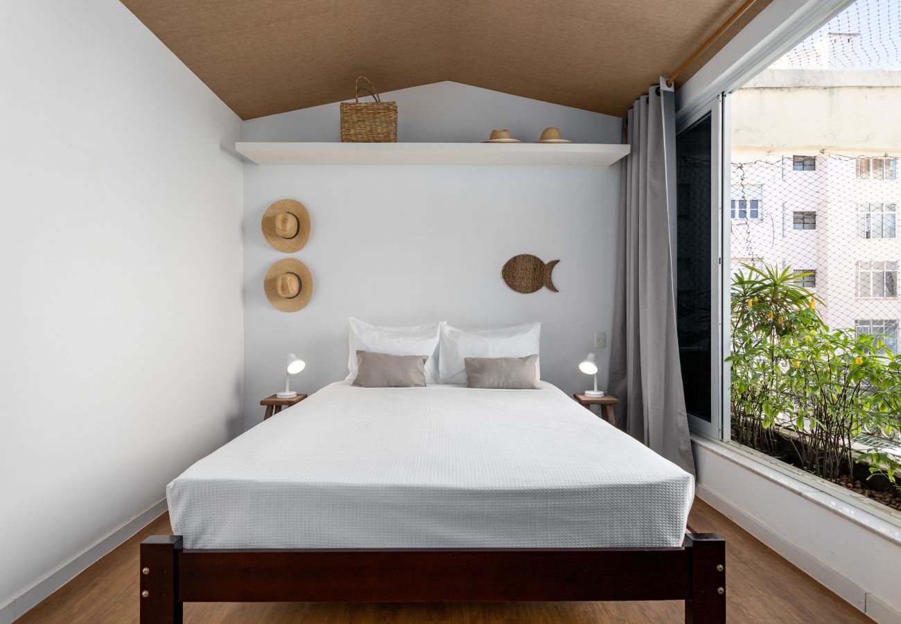 Apartamento em Rio de Janeiro - Cobertura a 3 minutos da praia de Ipanema | JAC1