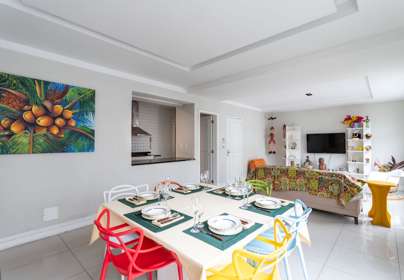Apartamento em Rio de Janeiro - Para famílias, 3min da praia de Copacabana | SL501