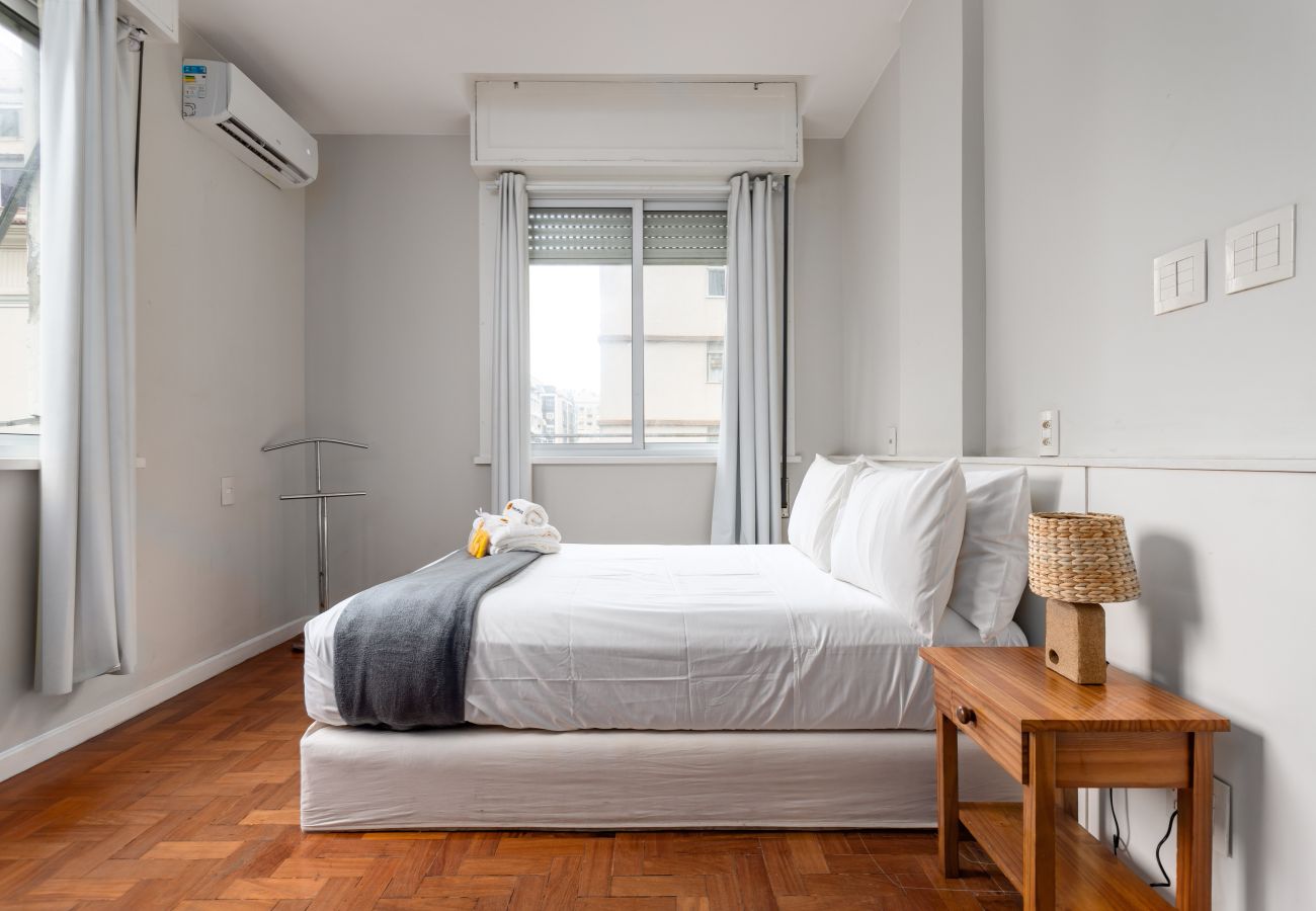 Apartamento em Rio de Janeiro - Para famílias, 3min da praia de Copacabana | SL501