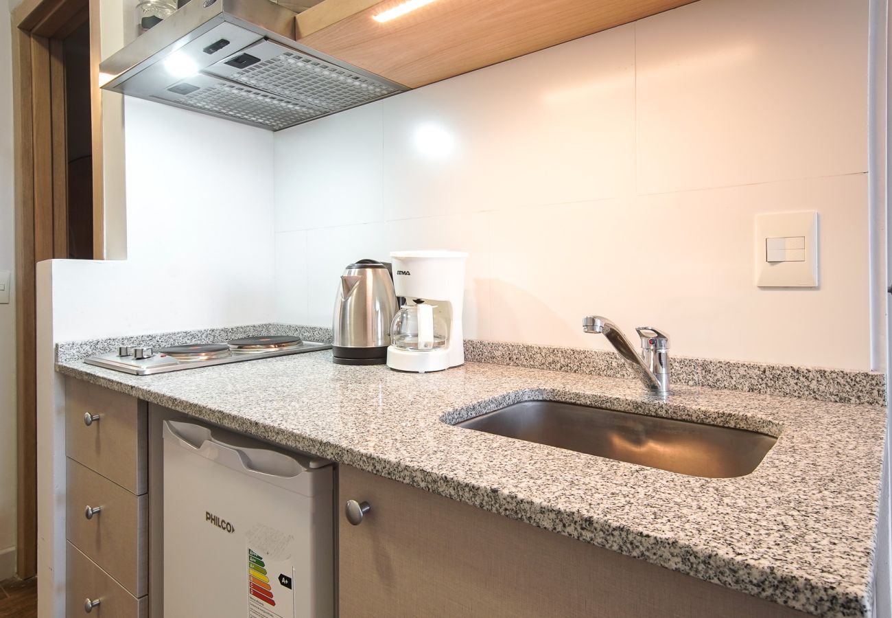Estúdio em San Carlos de Bariloche - Picaflor Rubi apartamento bem no centro de Bariloche