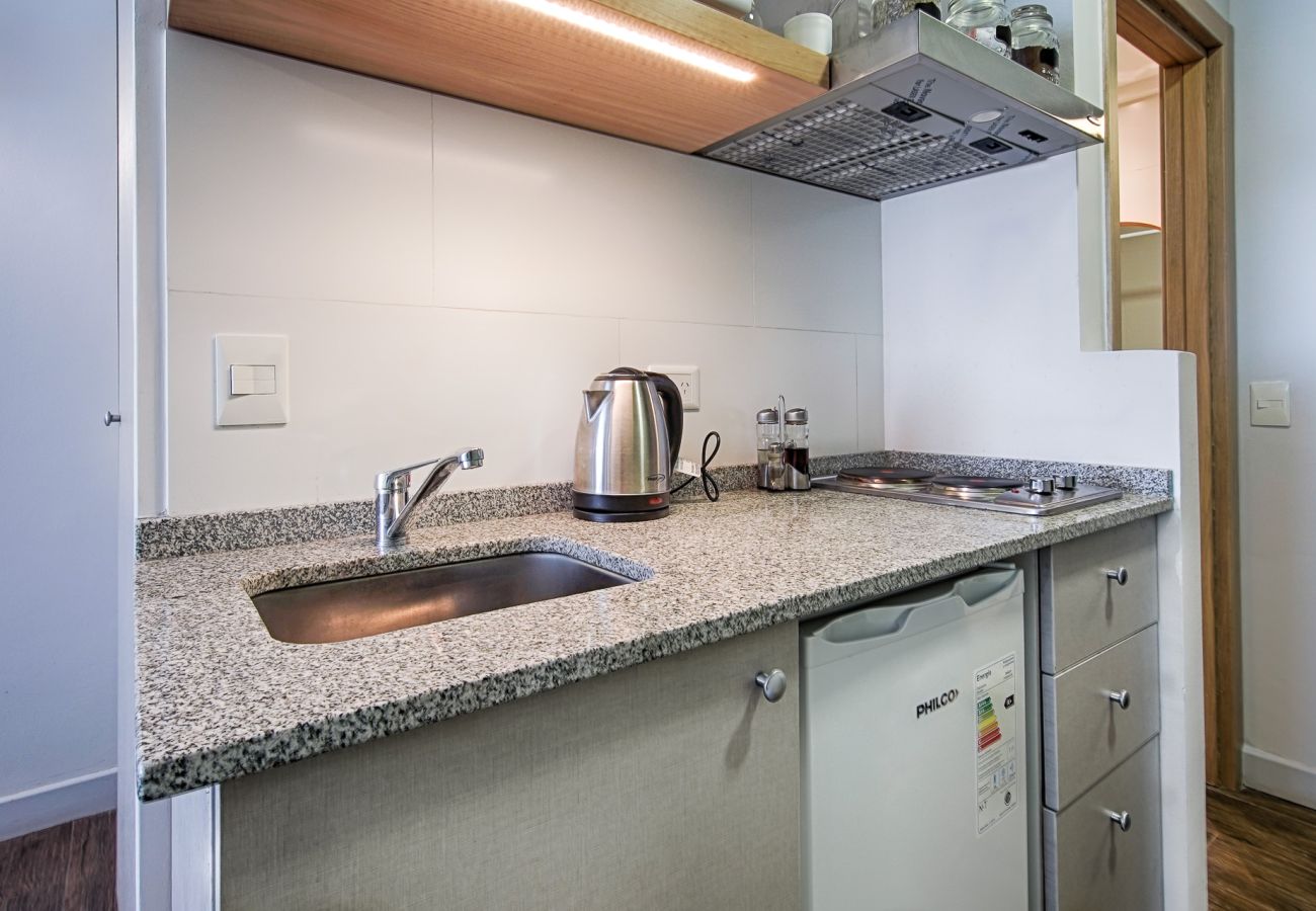 Estúdio em San Carlos de Bariloche - Picaflor Rubi apartamento bem no centro de Bariloche