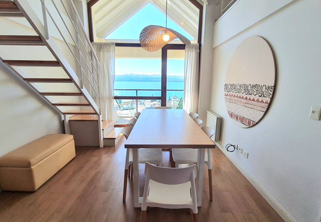 Apartamento em San Carlos de Bariloche - Kumelka apartamento com vista para o lago Nahuel Huapi