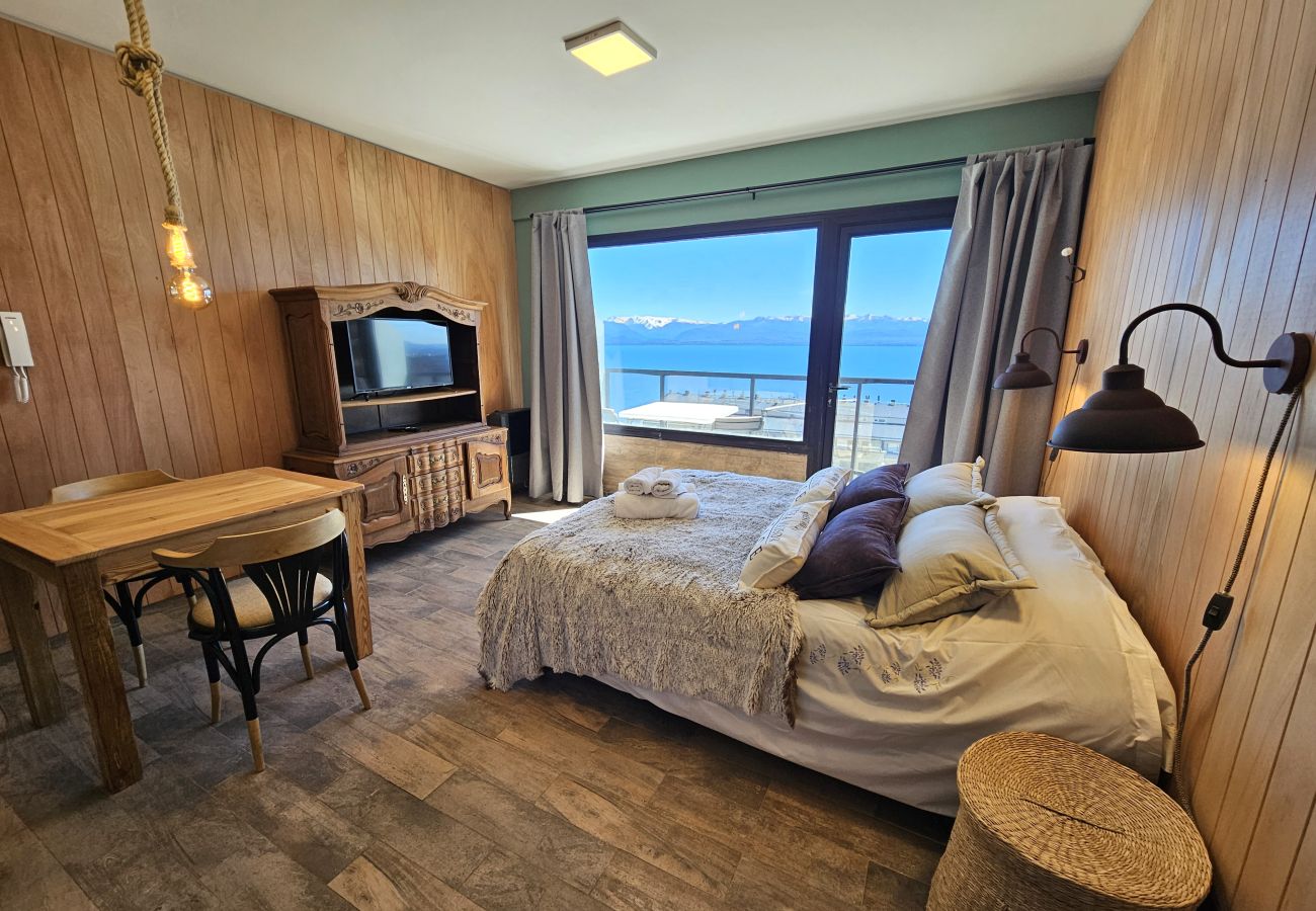 Estúdio em San Carlos de Bariloche -  Apartamento romântico Suíço II com vista para o Lago Nahuel Huapi