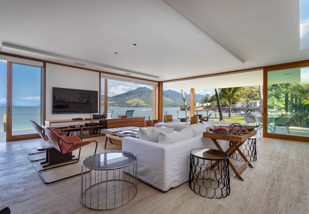 Casa em Mangaratiba - Casa com praia particular em Porto Bello Mangaratiba