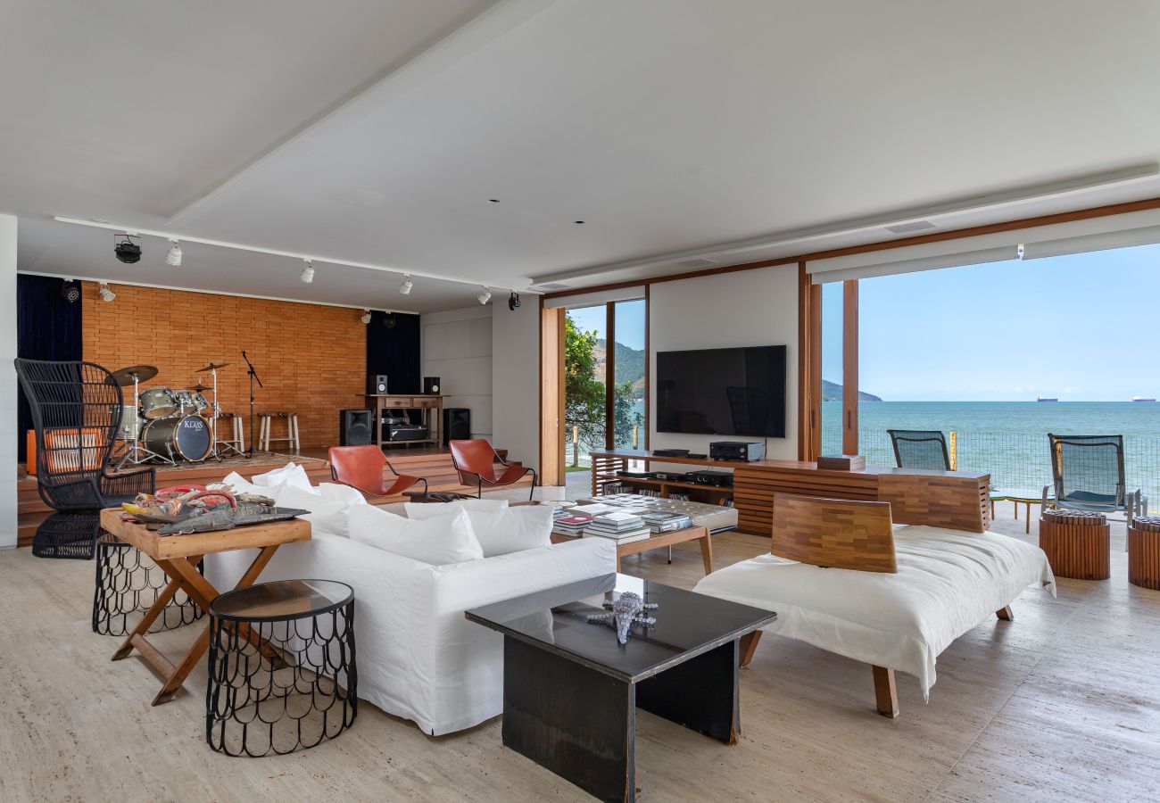 Casa em Mangaratiba - Casa com praia particular em Porto Bello Mangaratiba