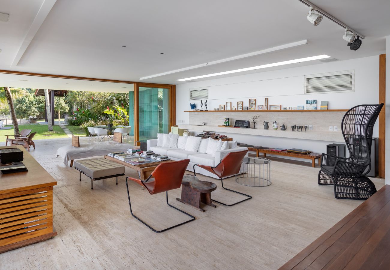 Casa em Mangaratiba - Casa com praia particular em Porto Bello Mangaratiba