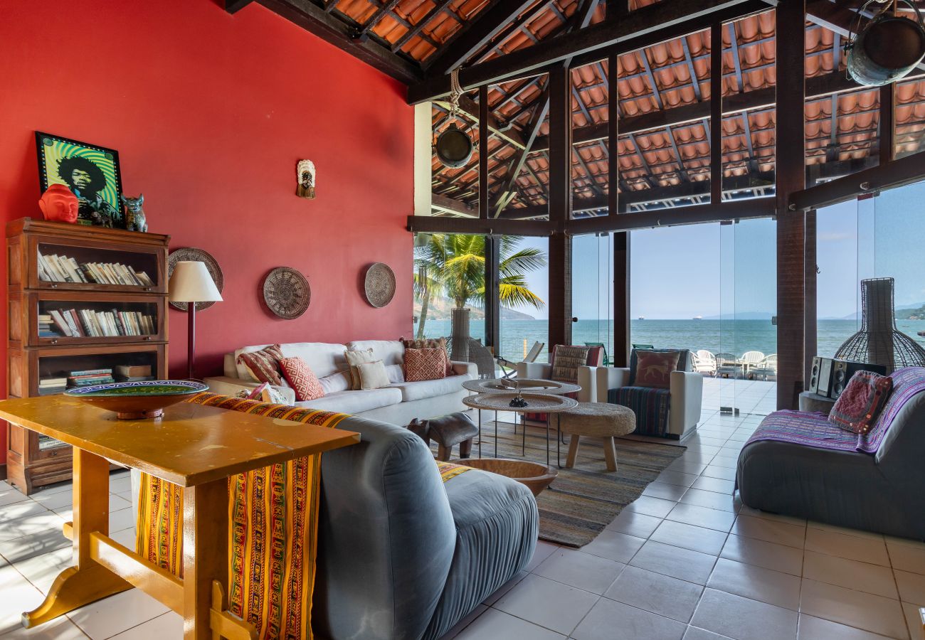 Casa em Mangaratiba - Casa com praia particular em Porto Bello Mangaratiba