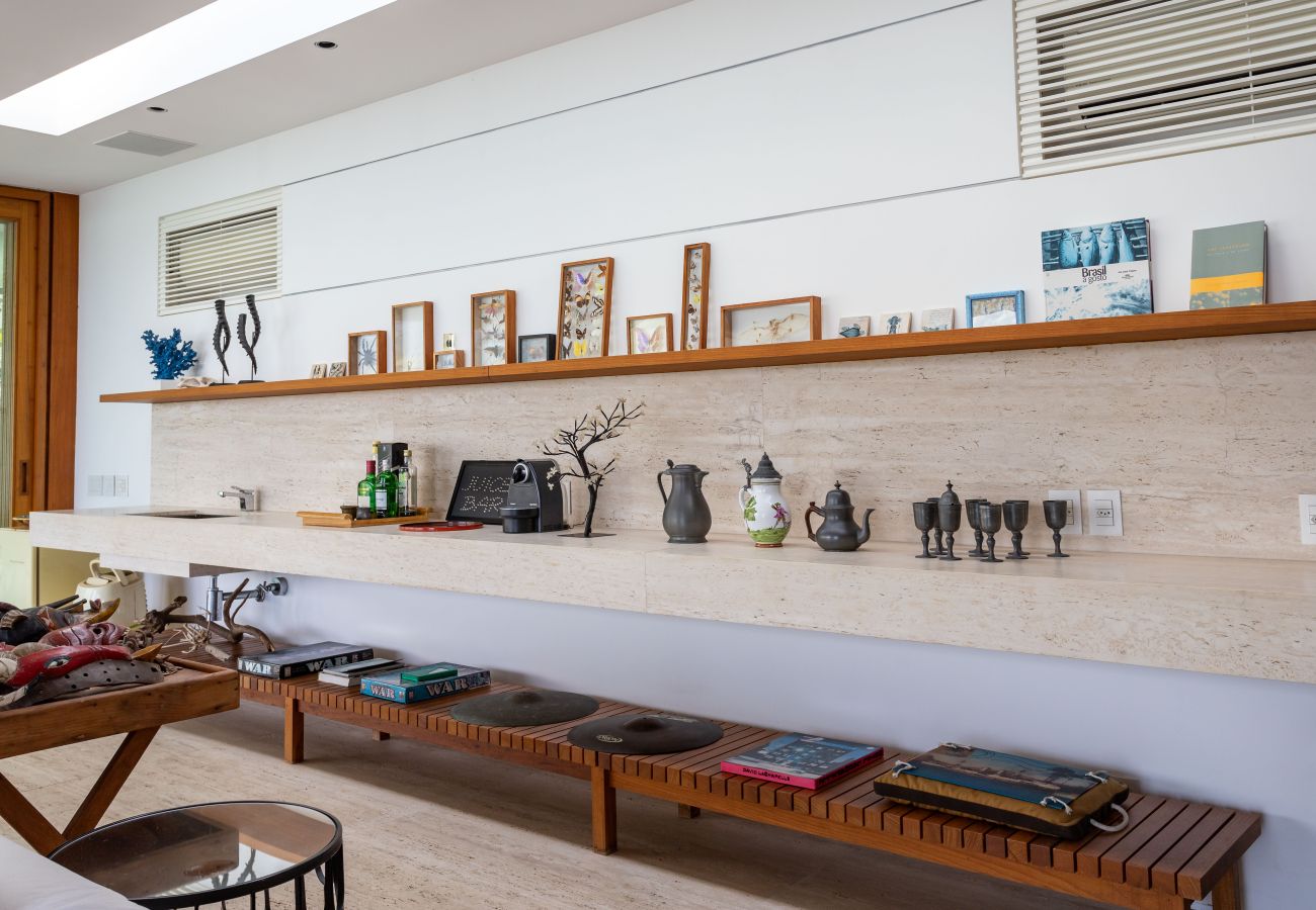 Casa em Mangaratiba - Casa com praia particular em Porto Bello Mangaratiba