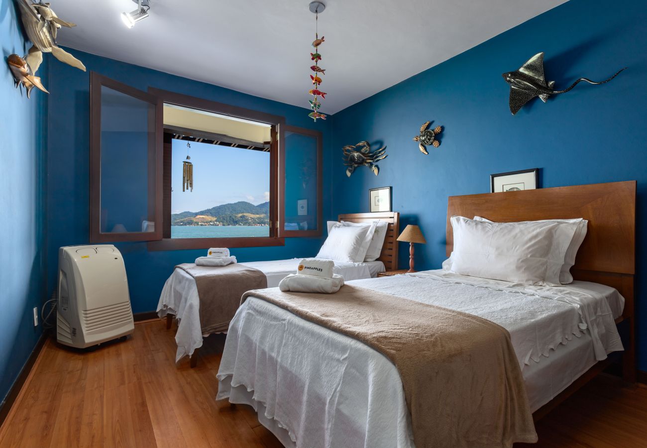 Casa em Mangaratiba - Casa com praia particular em Porto Bello Mangaratiba