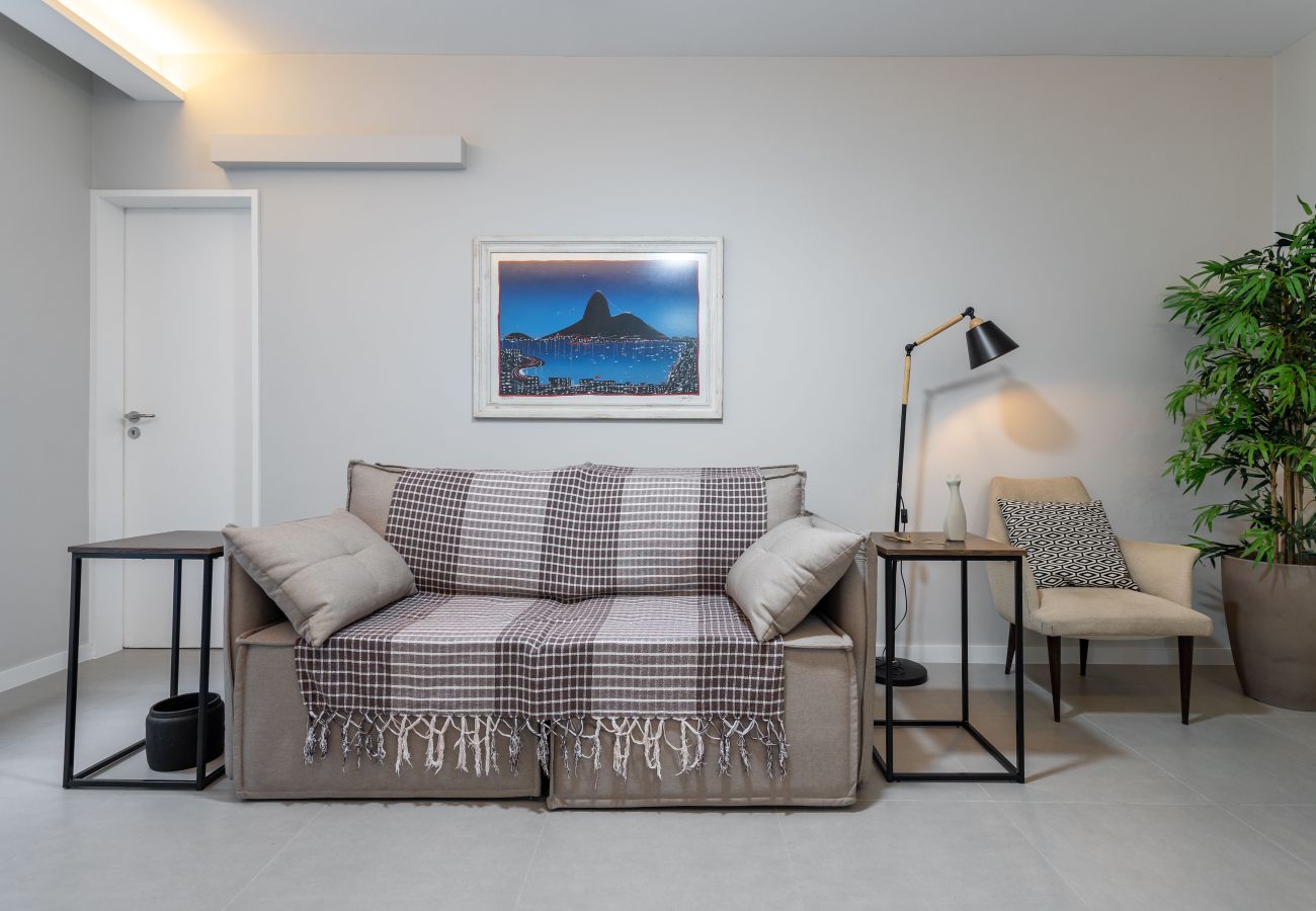 Apartamento em Rio de Janeiro - Charme a 9min da praia de Botafogo | MRF1307