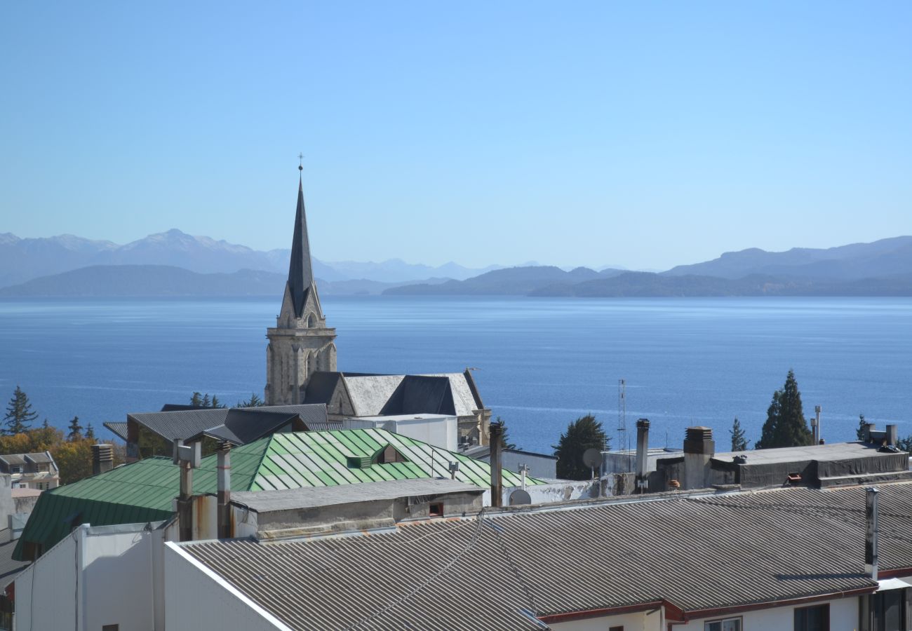 Estúdio em San Carlos de Bariloche - Terrazas del lago I U com vista para o lago Nahuel Huapi
