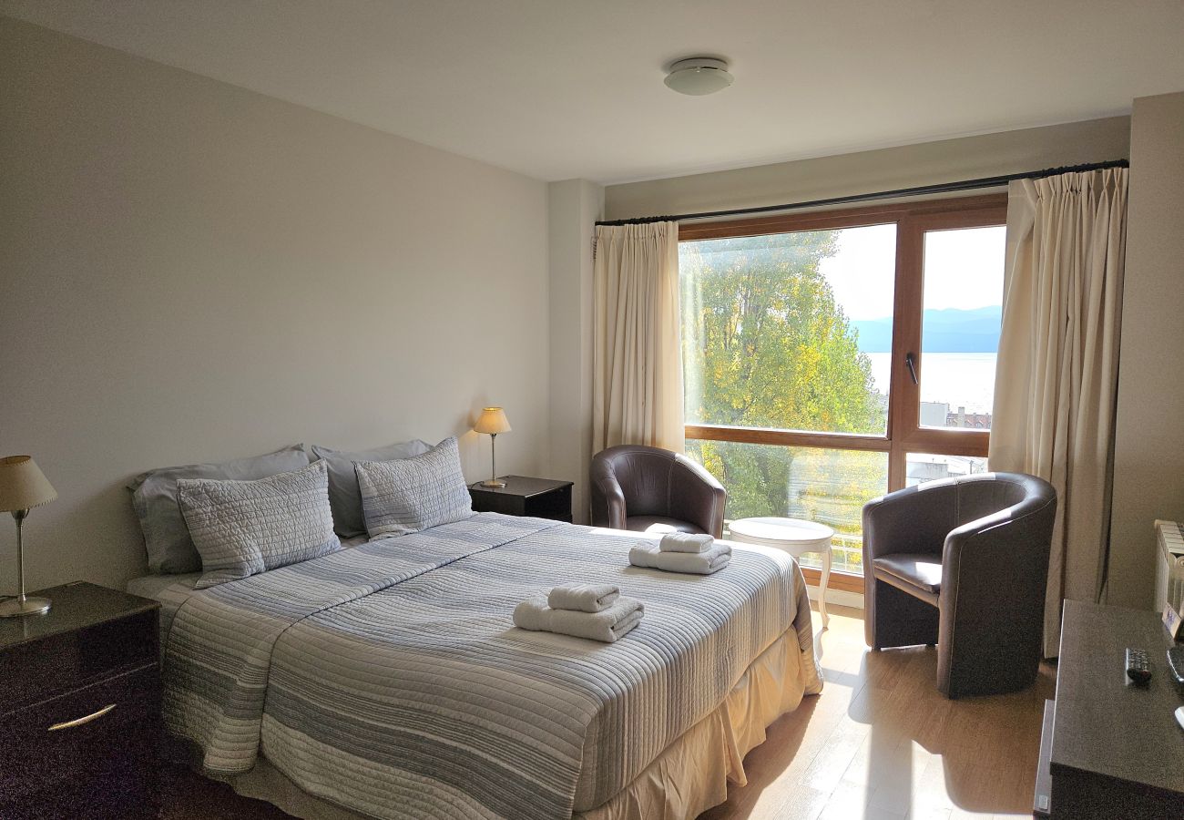 Estúdio em San Carlos de Bariloche - Terrazas del Lago I F com vista para o Lago Nahuel Huapi