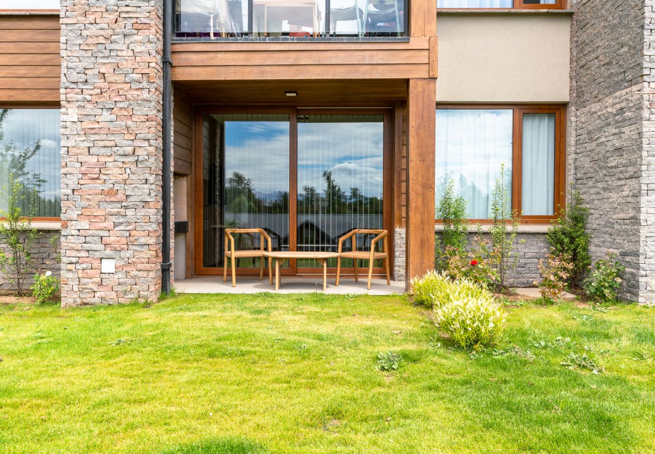 Apartamento em San Carlos de Bariloche - Refúgio em Melipal | Jardim, Churrasqueira e Piscina