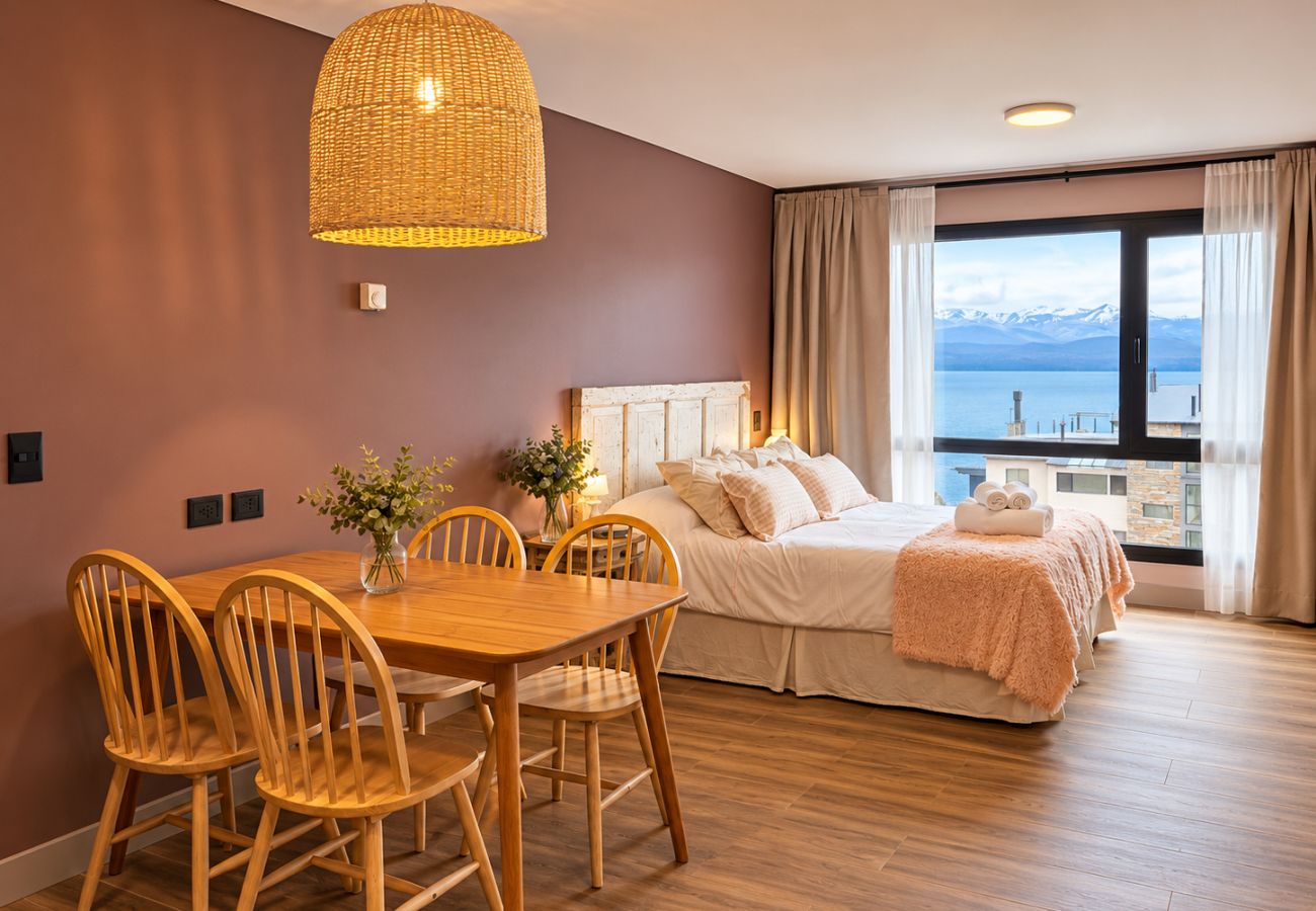 Apartamento em San Carlos de Bariloche - Malva Suites with lake view and parking