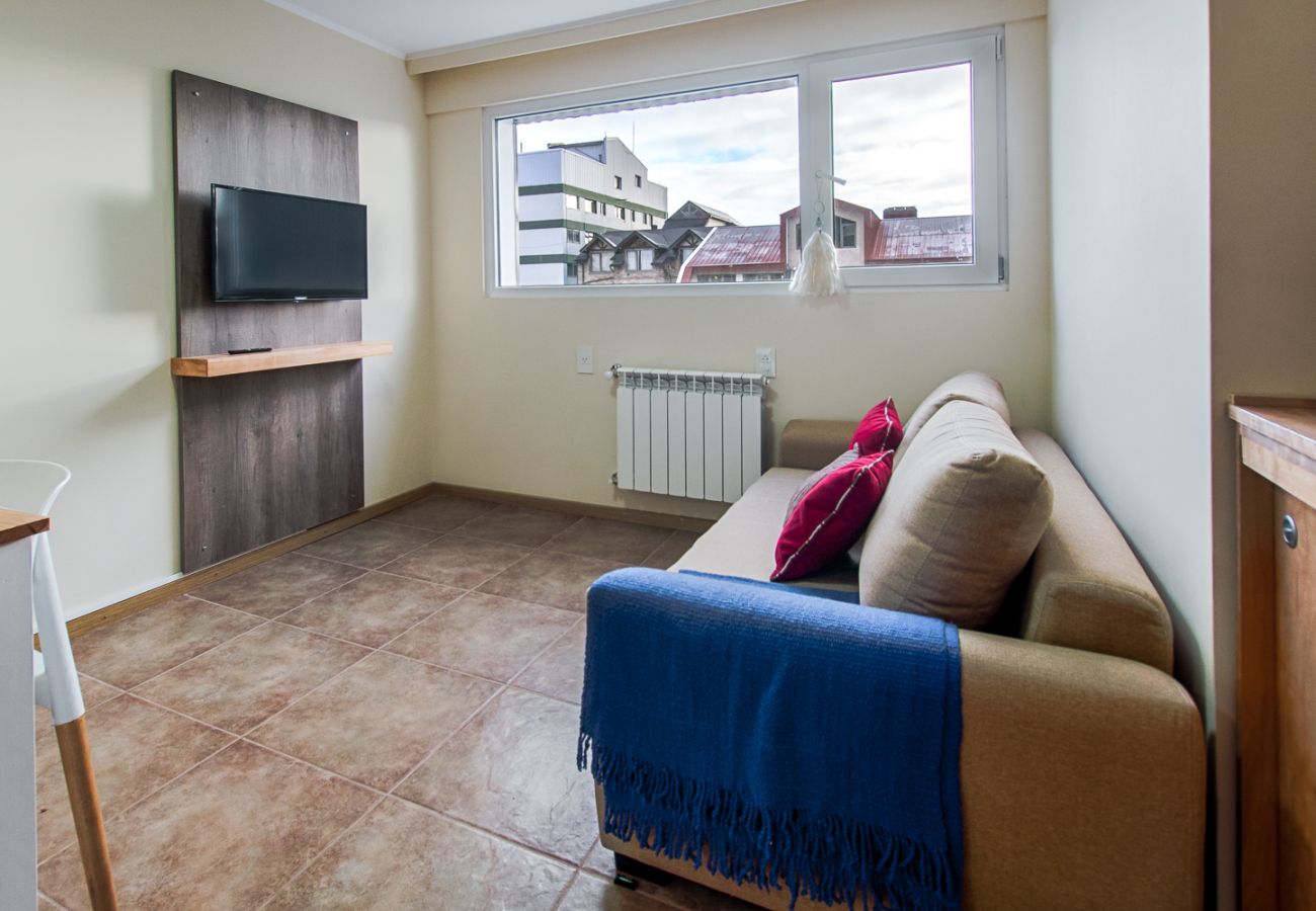 Ferienwohnung in San Carlos de Bariloche - Cielo with a view of the lake and the cathedra