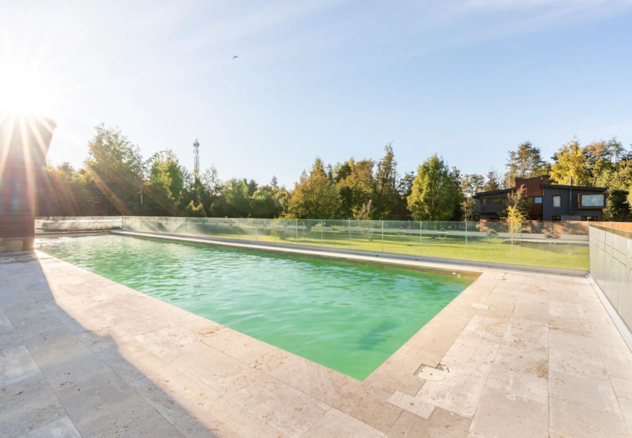 Ferienwohnung in San Carlos de Bariloche - Barrancas Apart with pool and parking