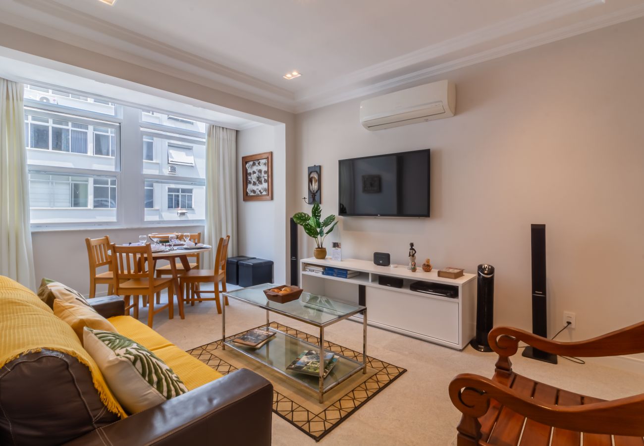 Apartamento en Rio de Janeiro - Vista al mar, a 2 minutos de la playa | FMS502