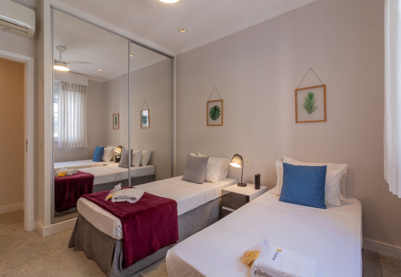 Apartamento en Rio de Janeiro - Vista al mar, a 2 minutos de la playa | FMS502