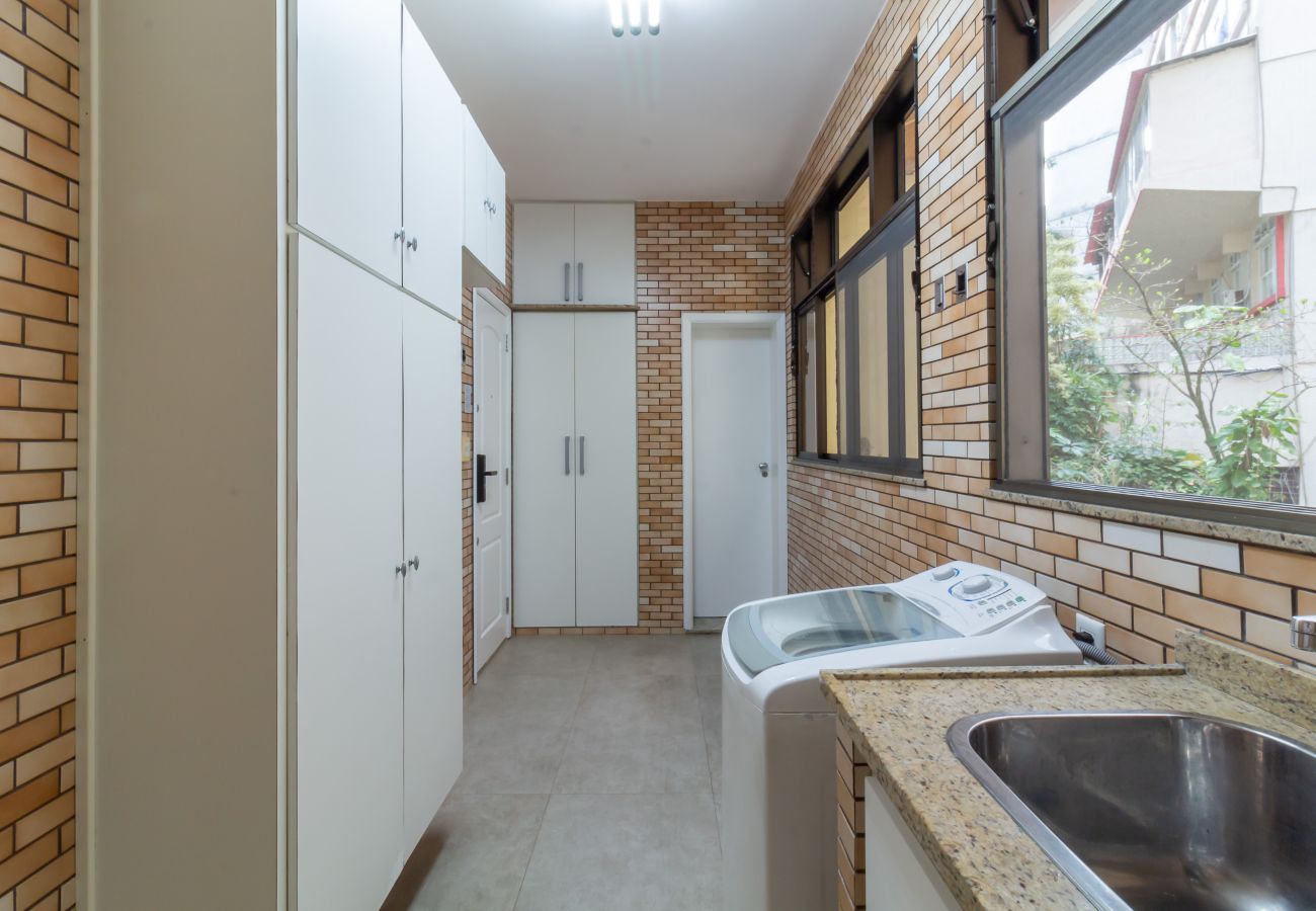 Apartamento en Rio de Janeiro - Vista al mar, a 2 minutos de la playa | FMS502