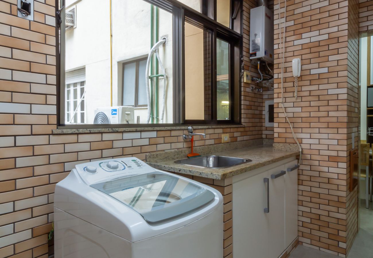 Apartamento en Rio de Janeiro - Vista al mar, a 2 minutos de la playa | FMS502