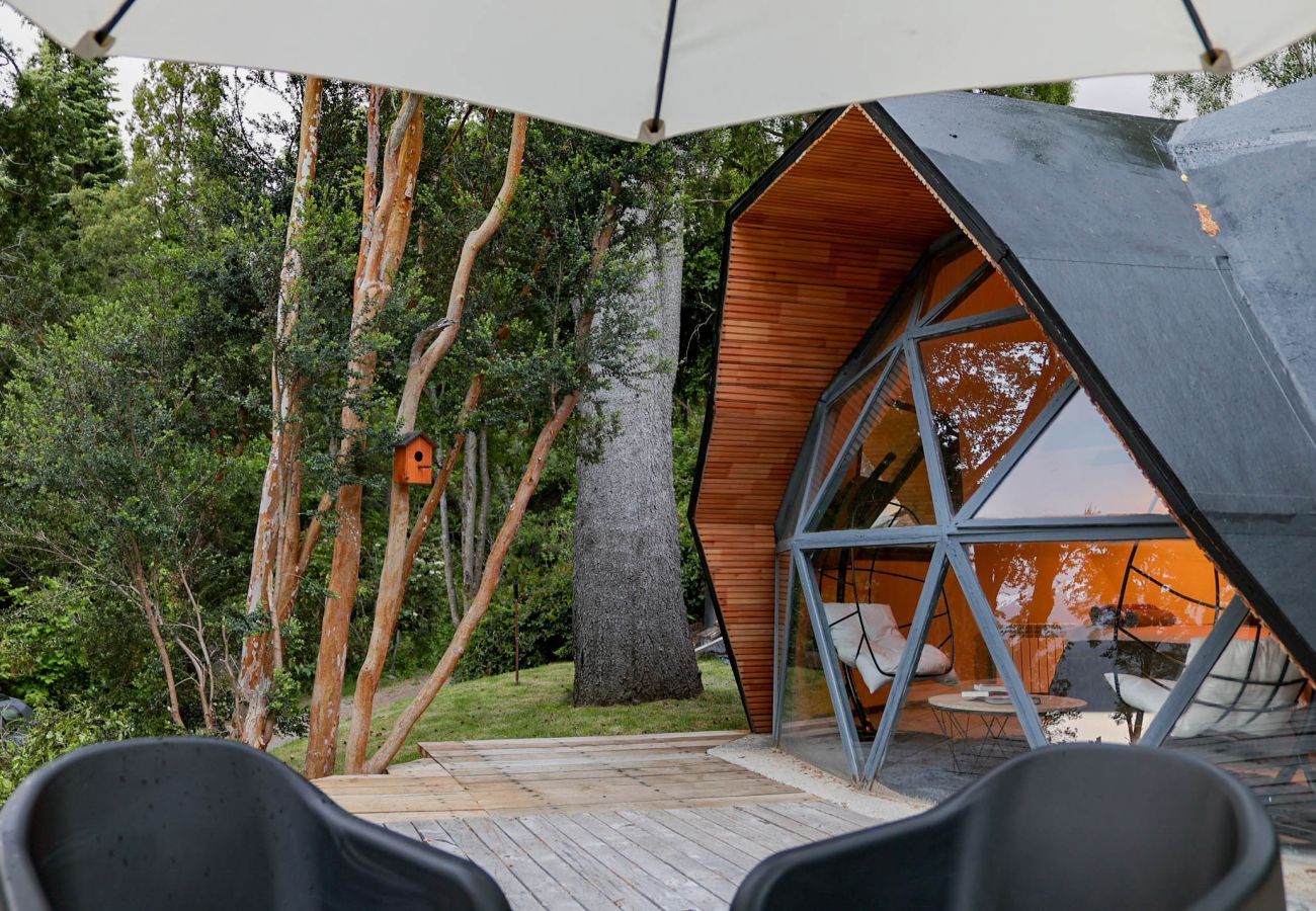 Estudio en Villa La Angostura - Refugio La Cupula con vista y llegada al lago