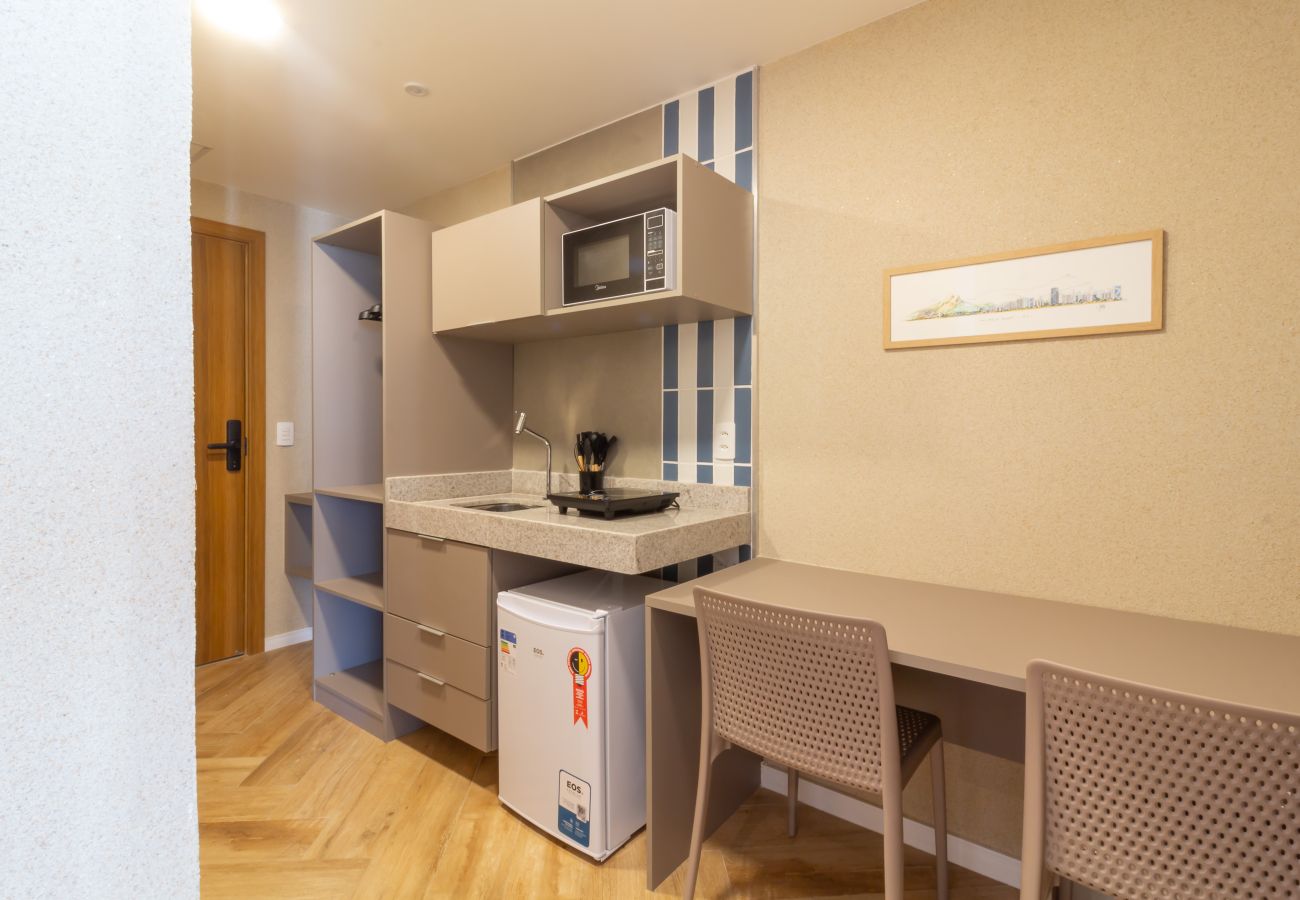 Apartamento en Rio de Janeiro - Vista para o Mar e Varanda com Banheira | Q23