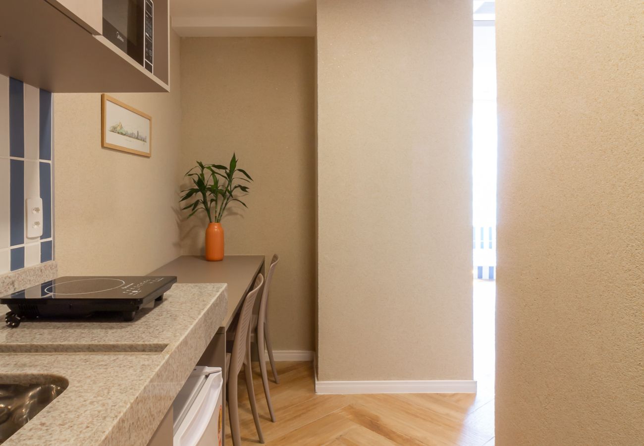Apartamento en Rio de Janeiro - Vista para o Mar e Varanda com Banheira | Q23
