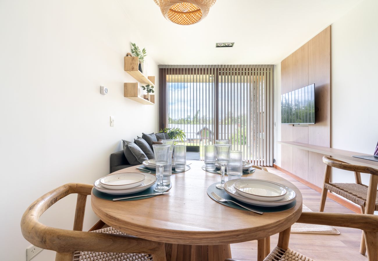 Apartamento en San Carlos de Bariloche - Refugio en Melipal, Jardín, Parrilla y Pileta