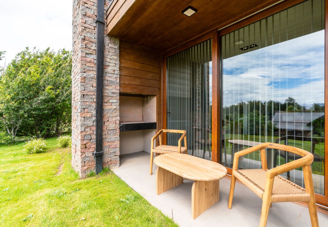 Apartamento en San Carlos de Bariloche - Refugio en Melipal, Jardín, Parrilla y Pileta