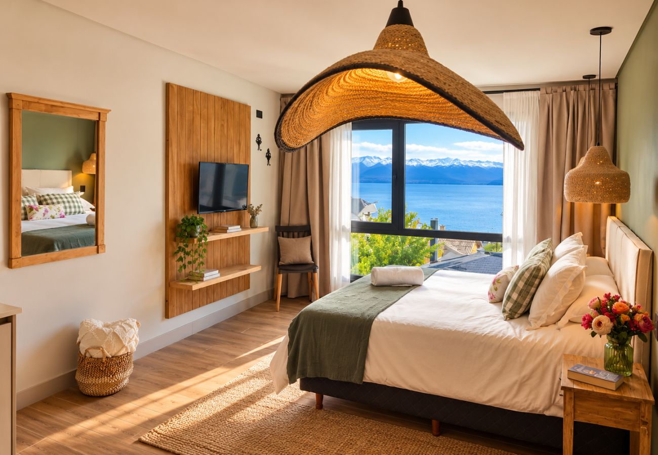 Apartamento en San Carlos de Bariloche - Anhelo departamento con vista al lago