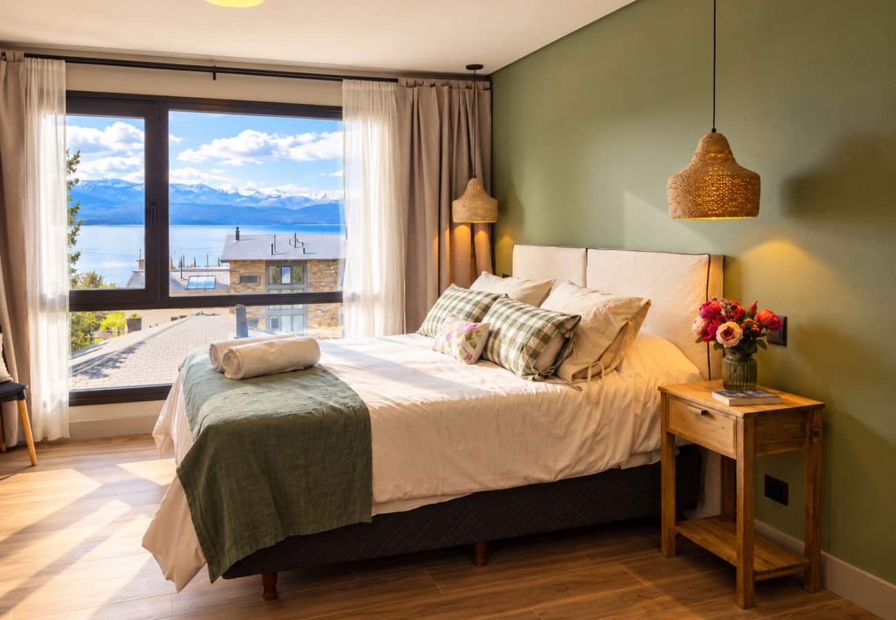Apartamento en San Carlos de Bariloche - Anhelo departamento con vista al lago
