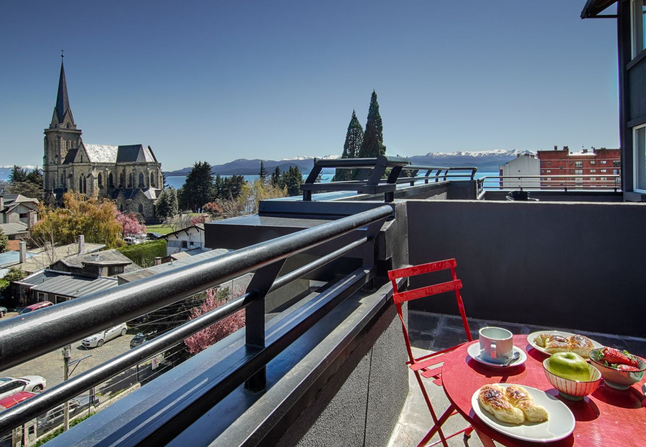 Estúdio em San Carlos de Bariloche - LLanten, Amazing flat with terrace and parking