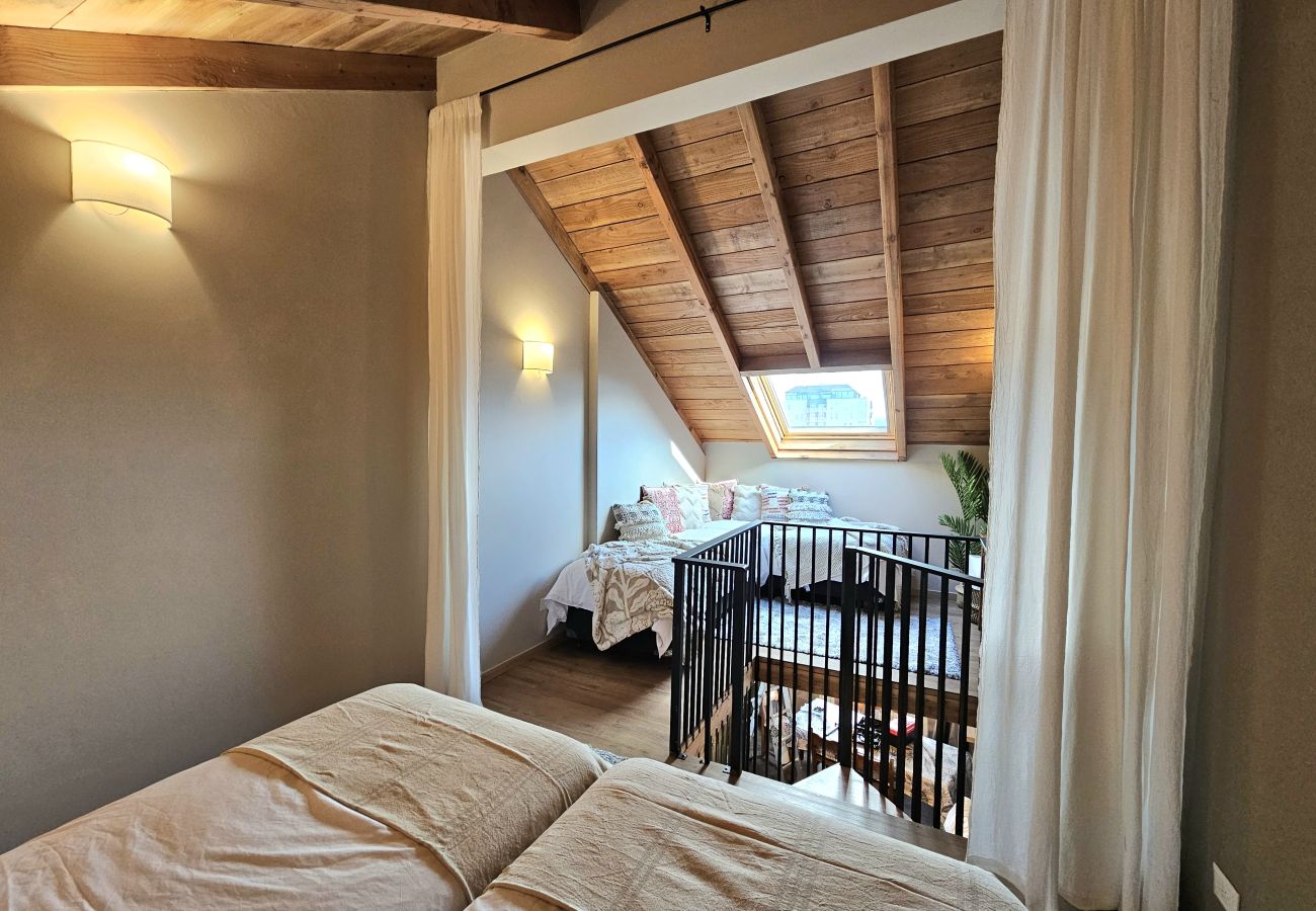 Apartamento em San Carlos de Bariloche - Montanha apartamento com vista para o lago e estacionamento em Bariloche