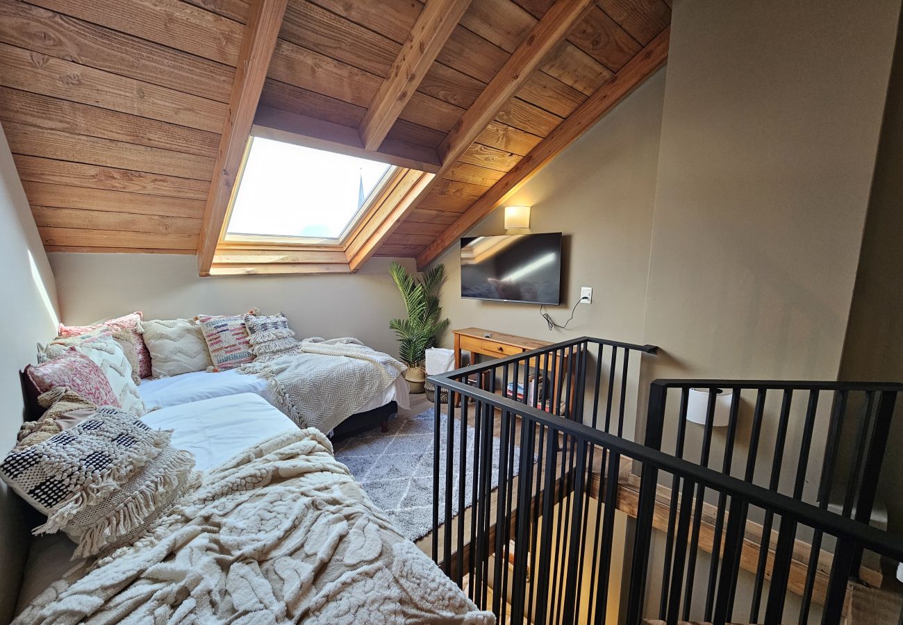 Apartamento em San Carlos de Bariloche - Montanha apartamento com vista para o lago e estacionamento em Bariloche