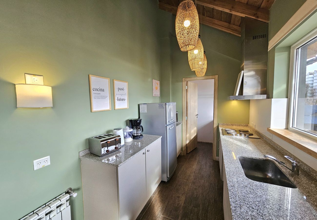 Apartamento em San Carlos de Bariloche - Montanha apartamento com vista para o lago e estacionamento em Bariloche