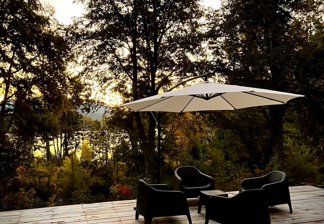 Estúdio em Villa La Angostura - Refugio La Cupula con vista y llegada al lago