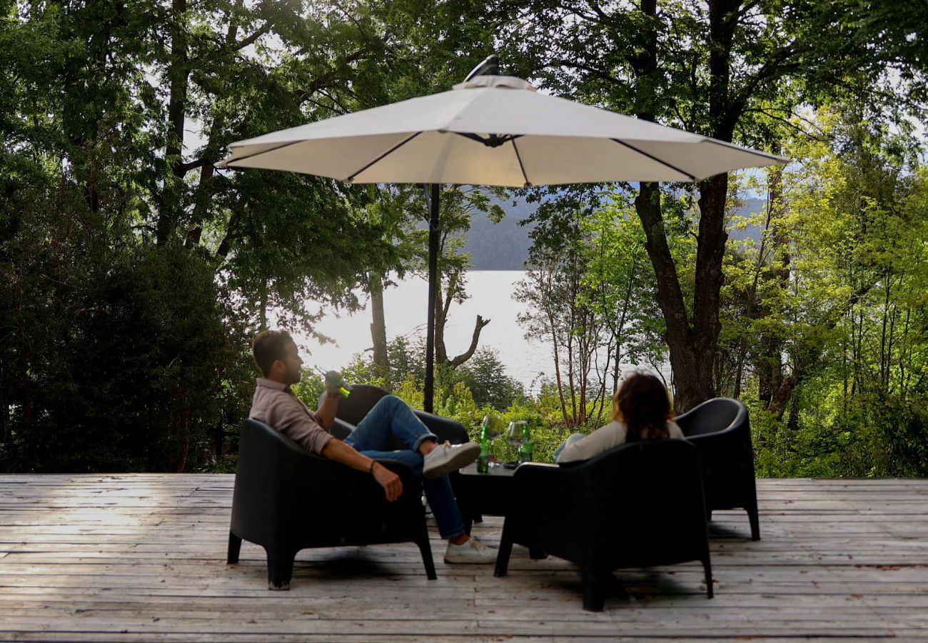 Estúdio em Villa La Angostura - Refugio La Cupula con vista y llegada al lago