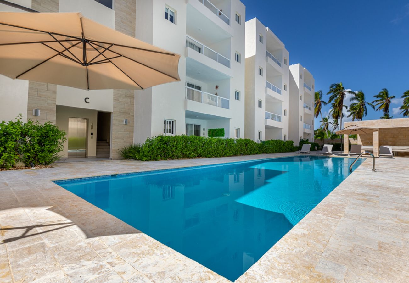 Villa em Bávaro - Beauty 2 bed apartment pool views Arena Village.