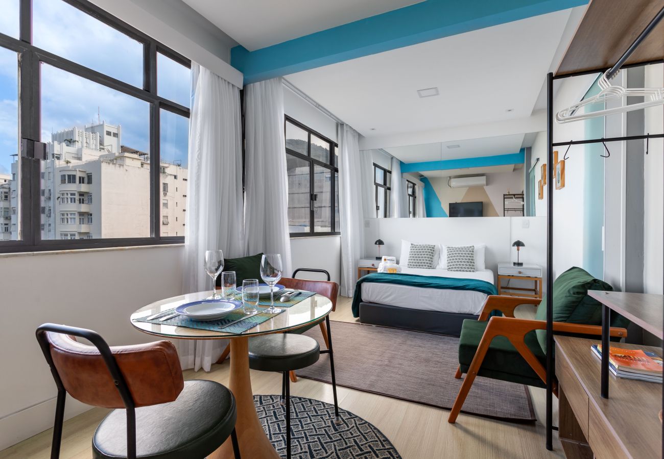 Apartment in Rio de Janeiro - Vista da praia de Copacabana | NSC1006