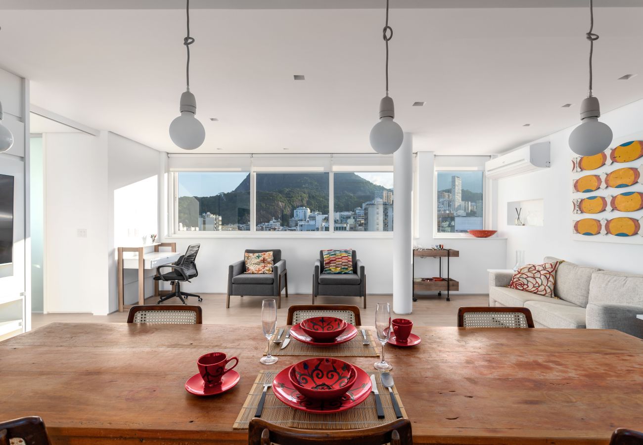 Apartment in Rio de Janeiro - Belo no Leblon |Vista p/ Morro 2 irmãos| GUC6 ZN1