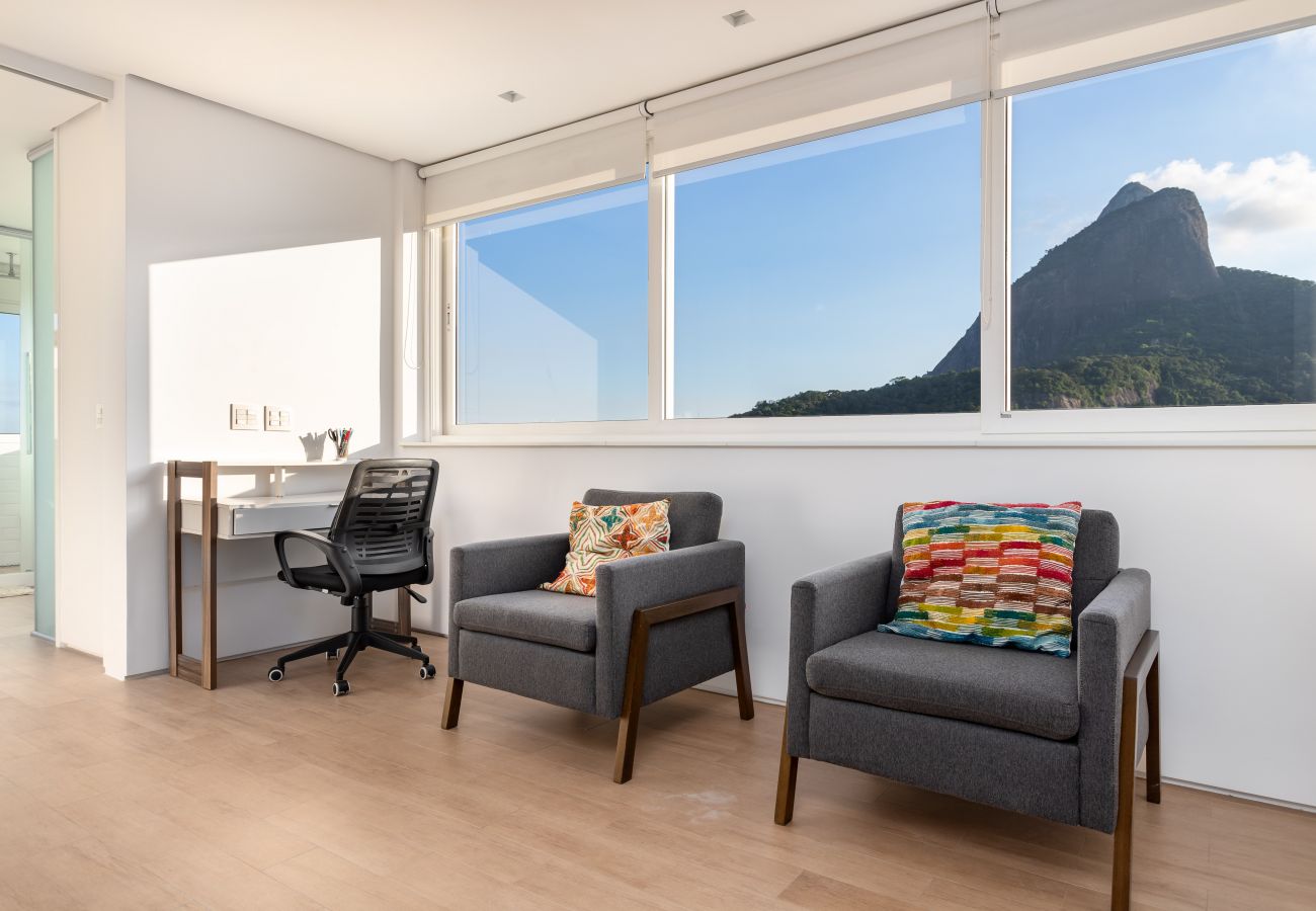 Apartment in Rio de Janeiro - Belo no Leblon |Vista p/ Morro 2 irmãos| GUC6 ZN1