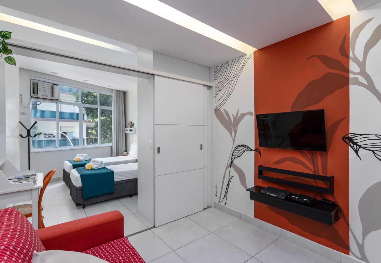 Apartment in Rio de Janeiro - 3 minutos da praia de Copacabana | DF219