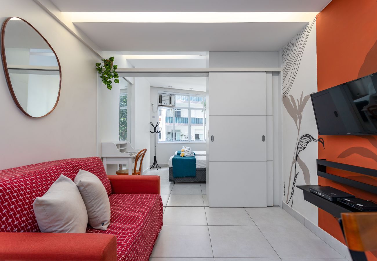 Apartment in Rio de Janeiro - 3 minutos da praia de Copacabana | DF219