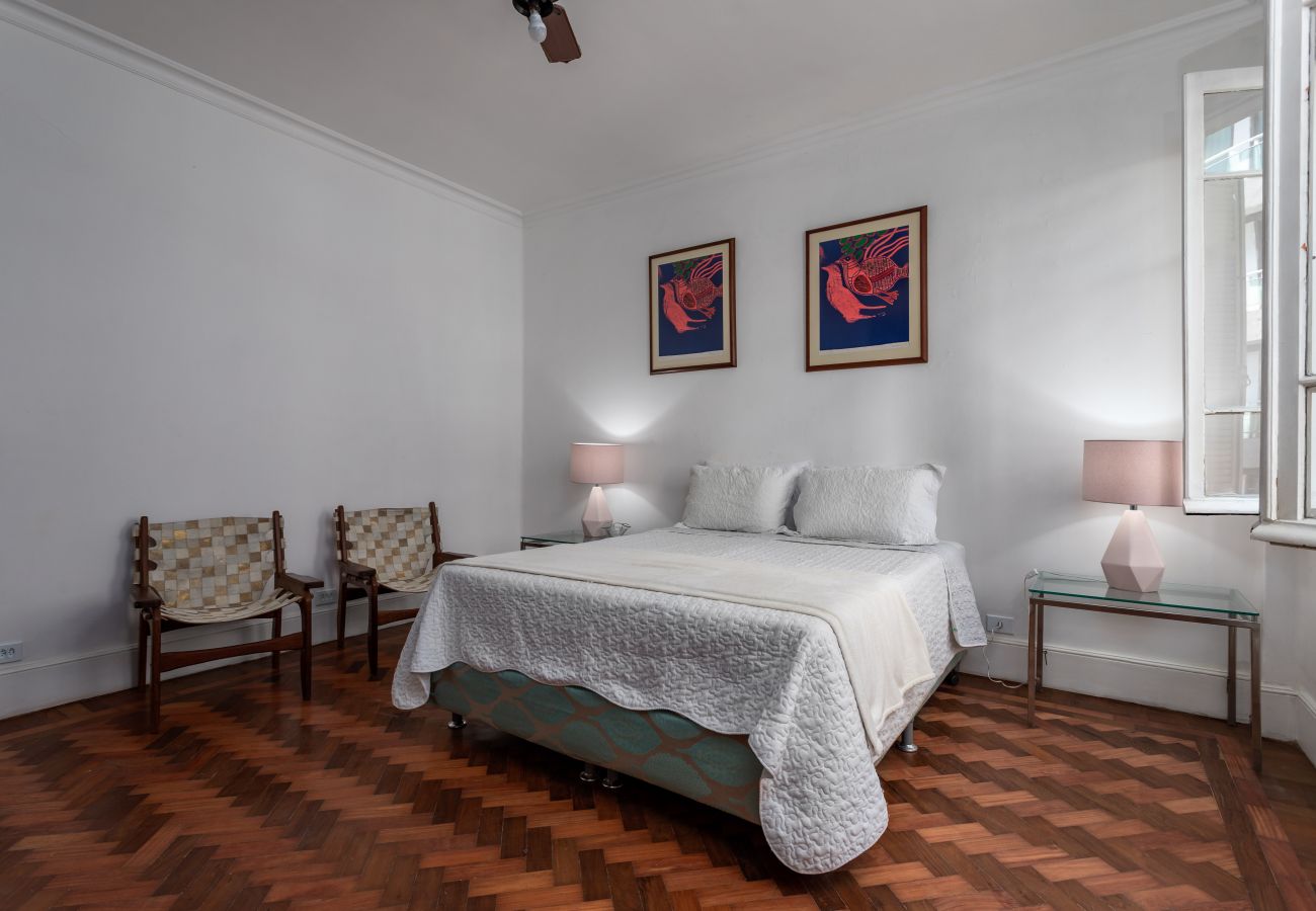Apartment in Rio de Janeiro - Vista para o mar, 50 metros da praia | BI701