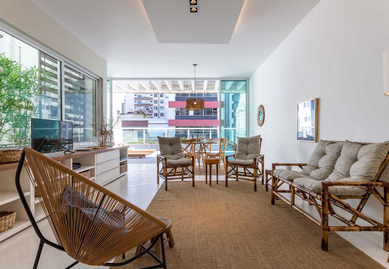 Apartment in Rio de Janeiro - Cobertura a 3 minutos da praia de Ipanema | JAC1