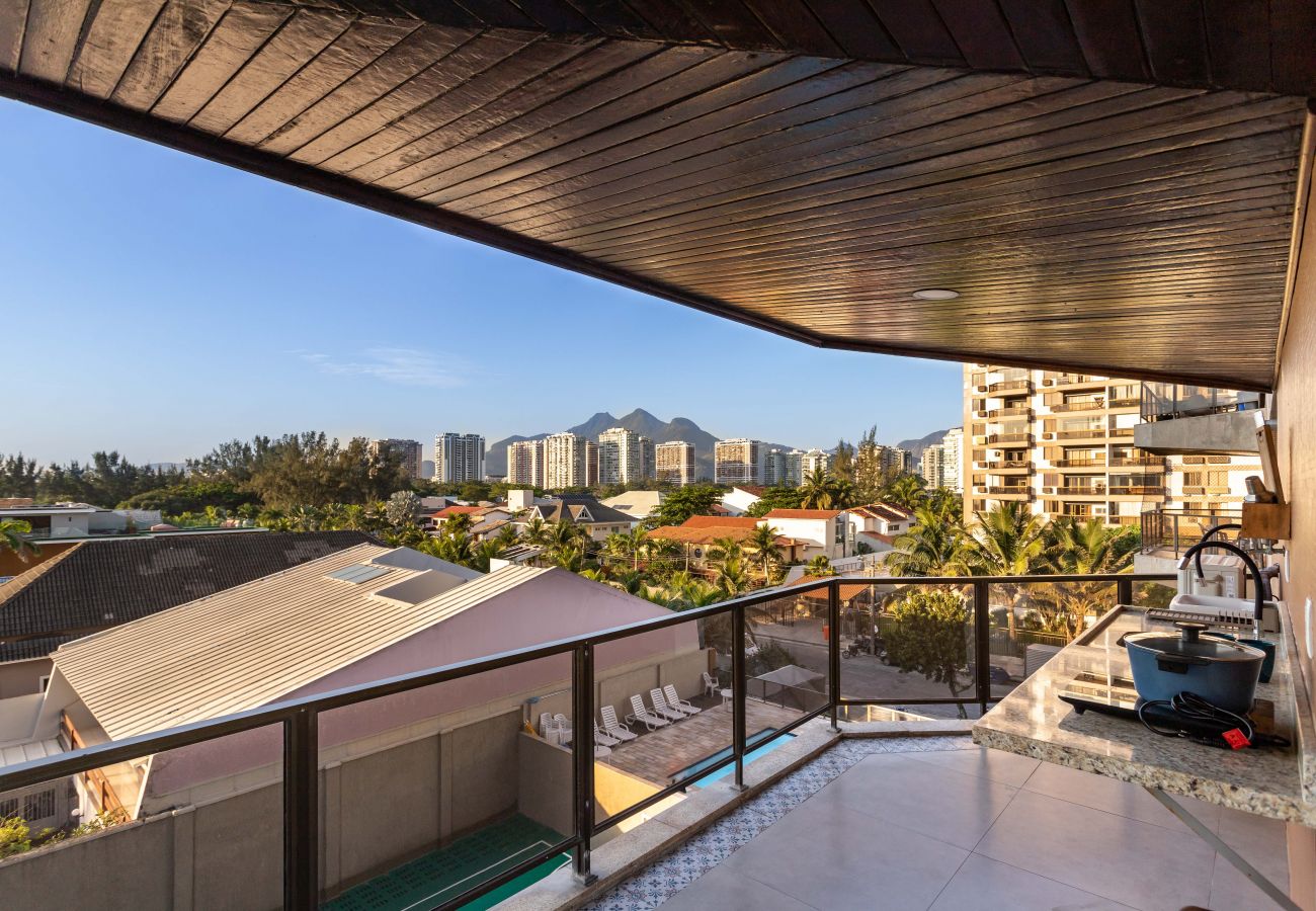 Apartment in Rio de Janeiro - Fineza na Barra da Tijuca | Vista p/ praia | LC201