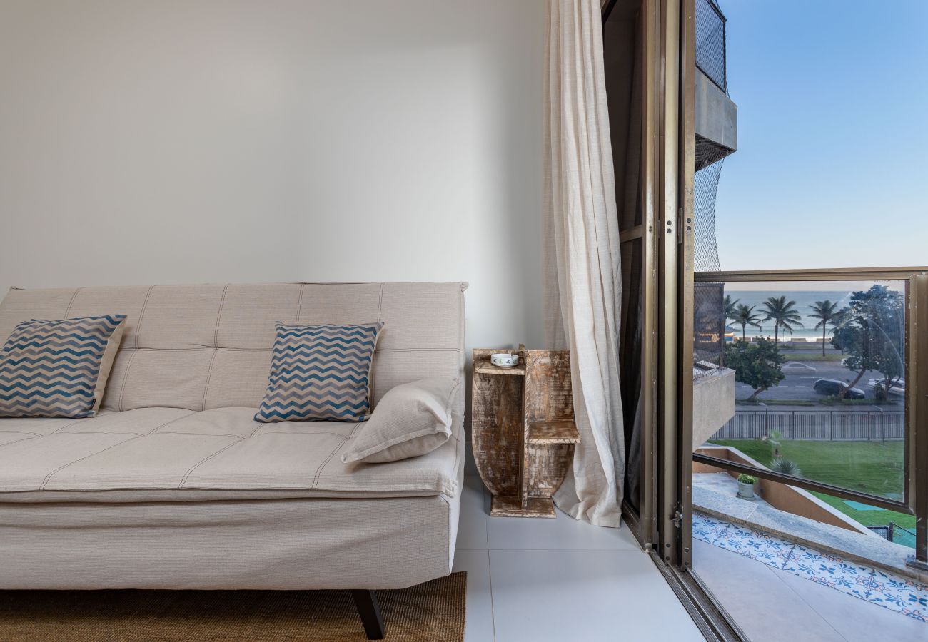 Apartment in Rio de Janeiro - Fineza na Barra da Tijuca | Vista p/ praia | LC201