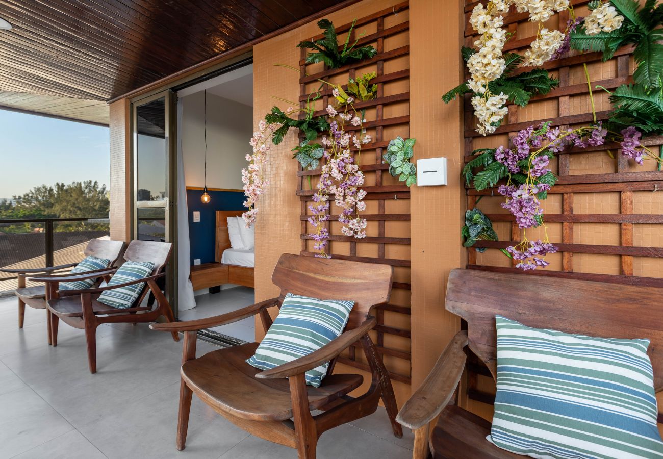 Apartment in Rio de Janeiro - Fineza na Barra da Tijuca | Vista p/ praia | LC201