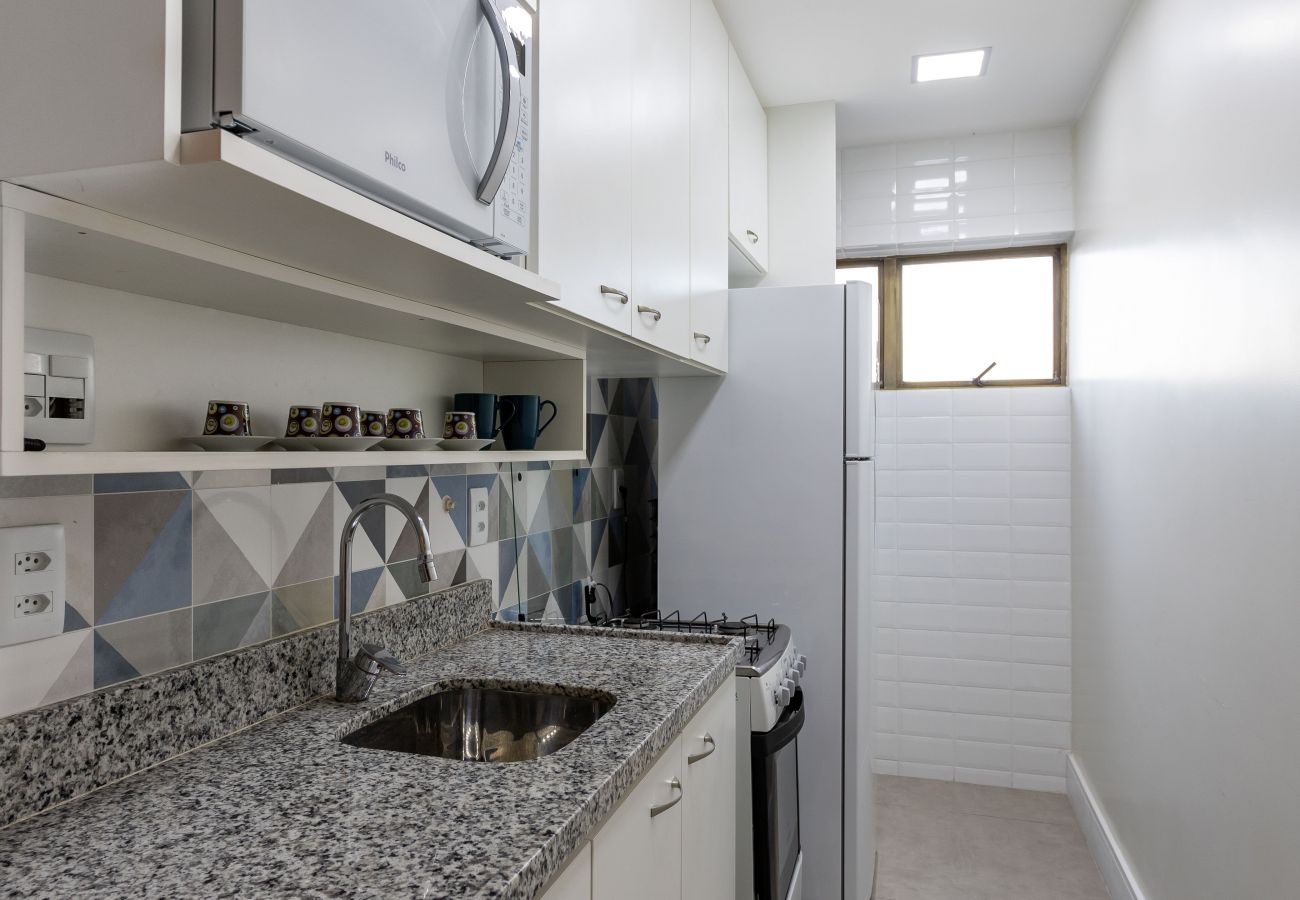 Apartment in Rio de Janeiro - Fineza na Barra da Tijuca | Vista p/ praia | LC201